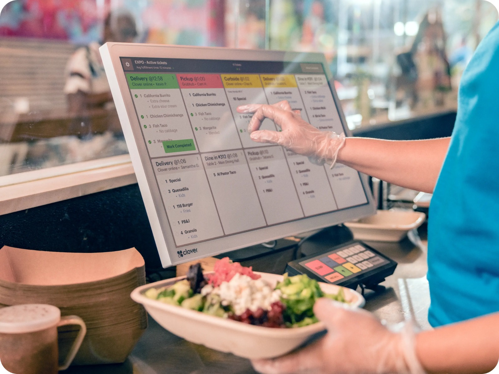 Kitchen Display System Monitor