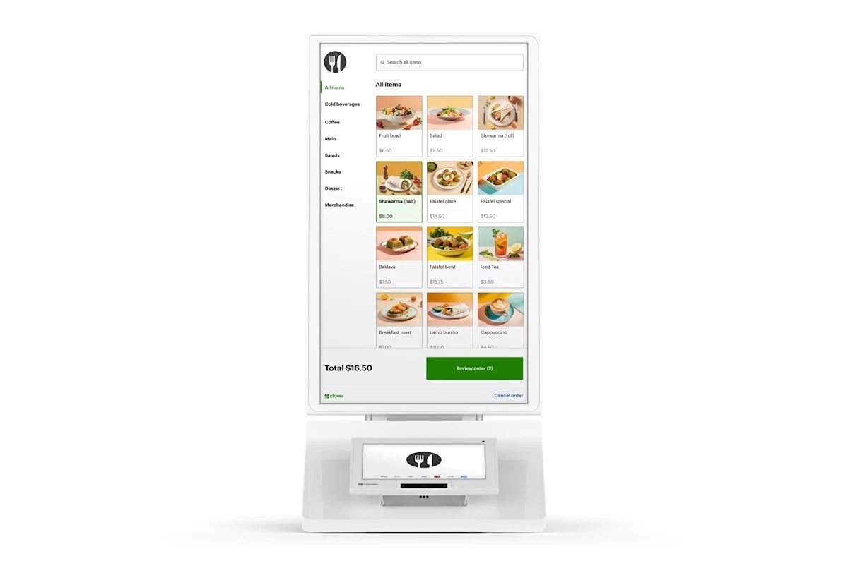 Self-Service Ordering Kiosk